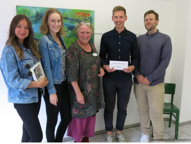 K640 AkK Kunst fr gesunde Zhne Spendenbergabe